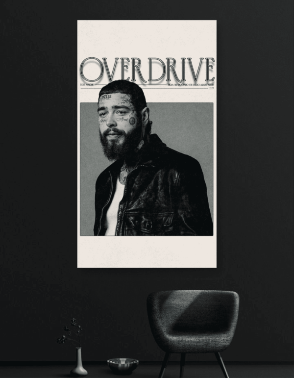 Overdrive | Post Malone | Music Posters