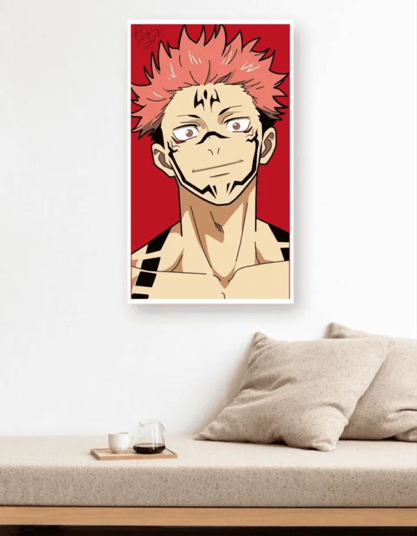 Ryomen Sukuna | Yuuji Itadori | Jujutsu Kaisen | Anime Posters