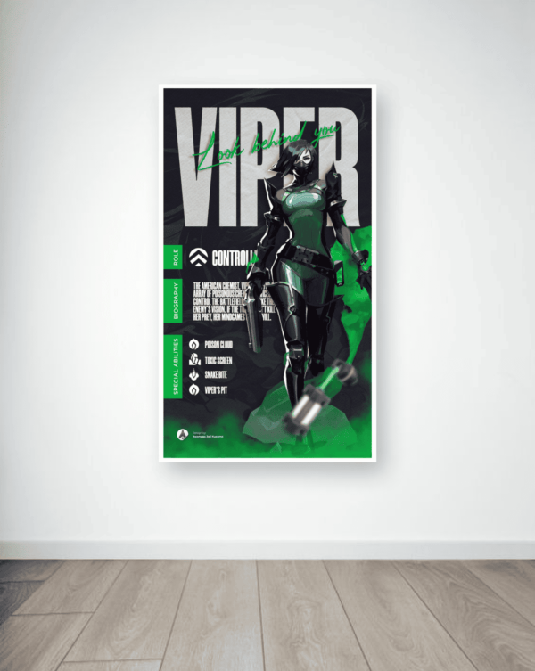 Viper | Valorant | Gaming Posters