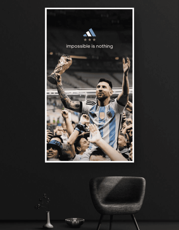 Impossible is Nothing | Lionel Messi | Sports Posters