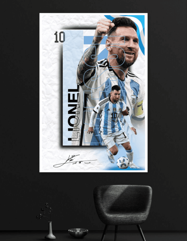 Lionel Messi | The Legend | Sports Posters