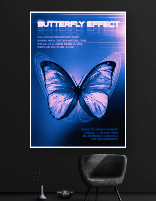 Butterfly Effect | Abstract Posters